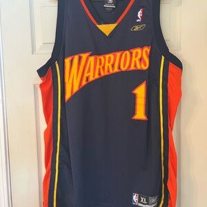 Reebok Navy Blue Basketball Jersey